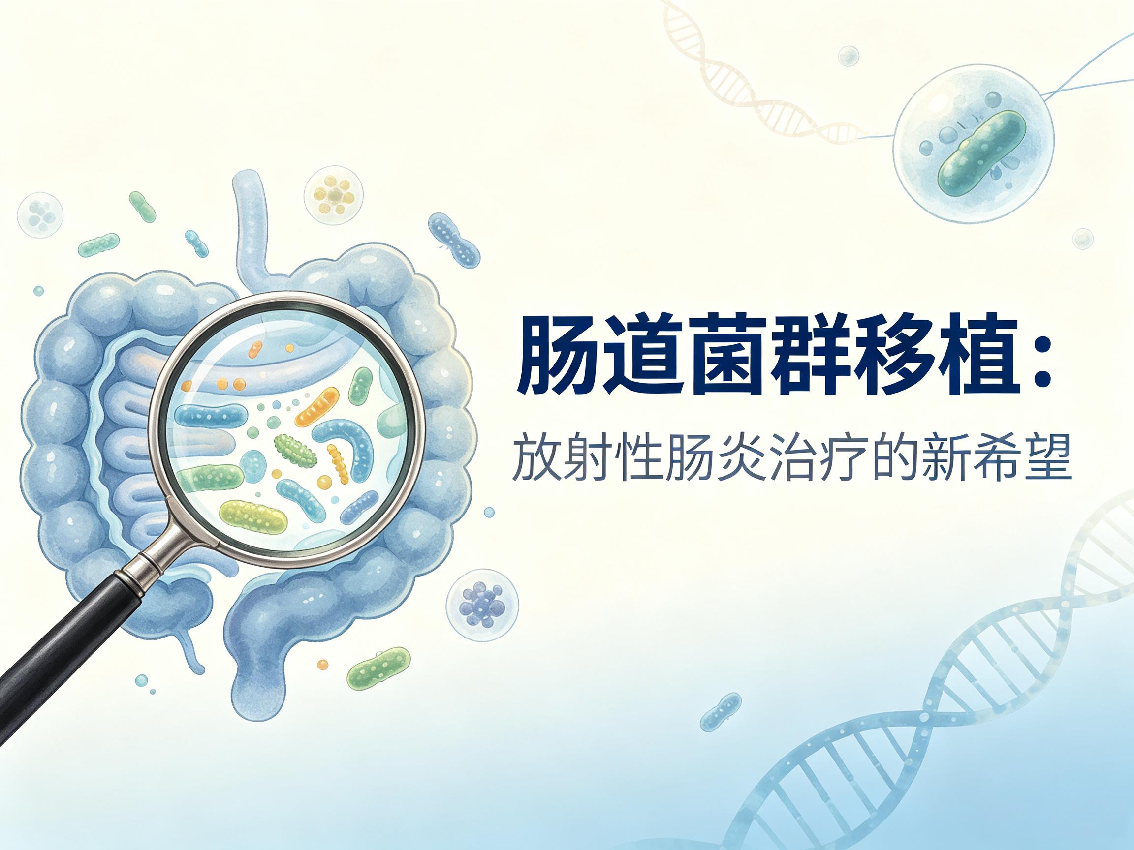 沧州市|第3期 肠道菌群移植：放射性肠炎治疗的新希望